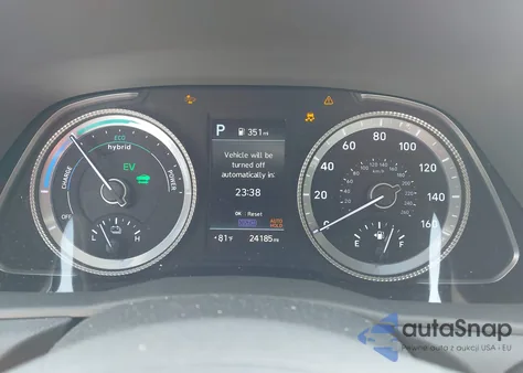 2023 Hyundai Sonata Hybrid Sel z USA, uszkodzony, nr VIN KMHL34JJXPA067529